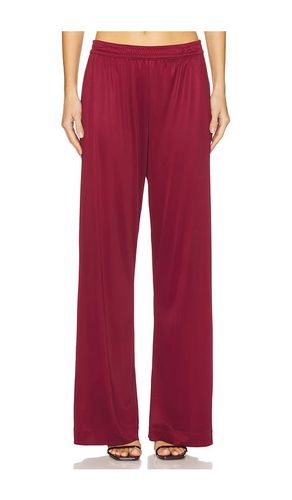 Pantalones en color burgundy talla L en - Burgundy. Talla L (también en M, S, XL) - Enza Costa - Modalova