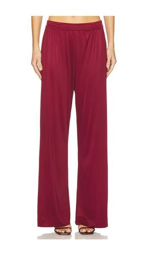 Pantalones en color burgundy talla L en - Burgundy. Talla L (también en M, XL, XS) - Enza Costa - Modalova