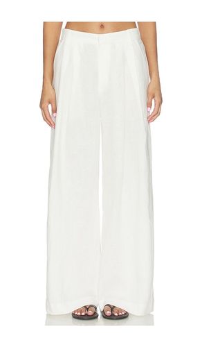 Linen Easy Trouser in . Size 0. Also in 1, 3 - Enza Costa - Modalova