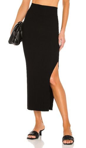 Silk Rib Pencil Skirt in . - size L (also in XL, XS) - Enza Costa - Modalova