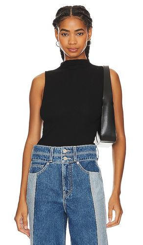 Silk Knit Rib Sleeveless Mockneck in . - size M (also in L, XL, XS) - Enza Costa - Modalova