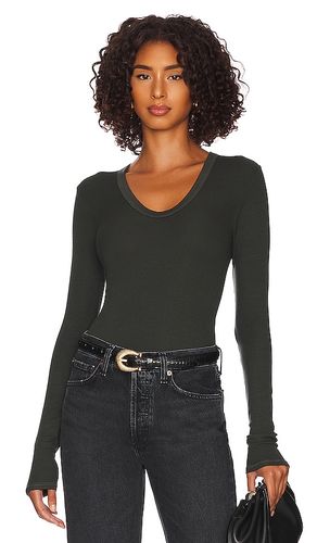 Silk Rib Fitted Top in Black. - size S (also in L, XS) - Enza Costa - Modalova