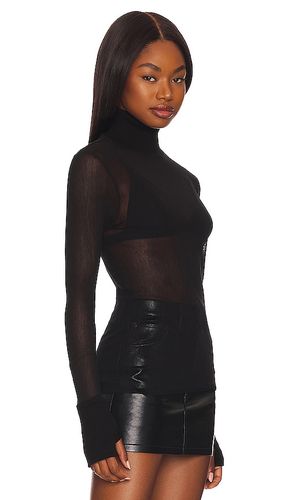 Mesh Cuffed Turtleneck in . Taglia L. Also in XL - Enza Costa - Modalova
