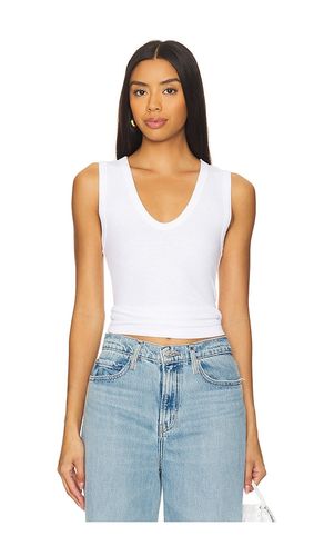 Textured Rib Sleeveless U in . - size M (also in L, S, XS) - Enza Costa - Modalova