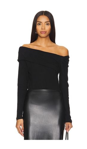 Cashmere One Shoulder Drape Top in . - size M (also in L, S, XL) - Enza Costa - Modalova