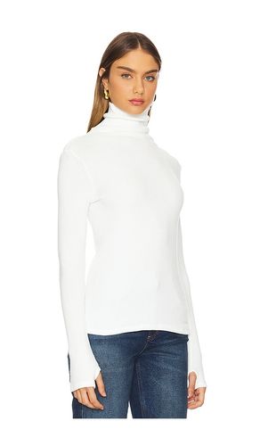 Knit Turtleneck in White. - size M (also in L, S) - Enza Costa - Modalova