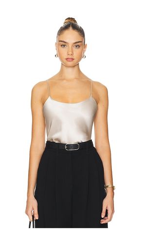 Silk Satin Camisole in Beige. - size 3/L (also in 4/XL) - Enza Costa - Modalova