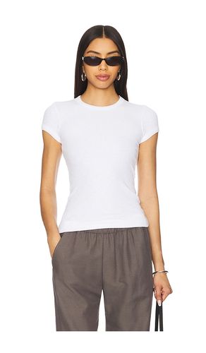 Cap Sleeve Crew Tee in . Size S. Also in XS, M, L - Enza Costa - Modalova