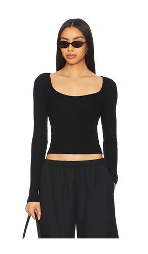 Silk Knit Ballet Top in . Size M. Also in L - Enza Costa - Modalova