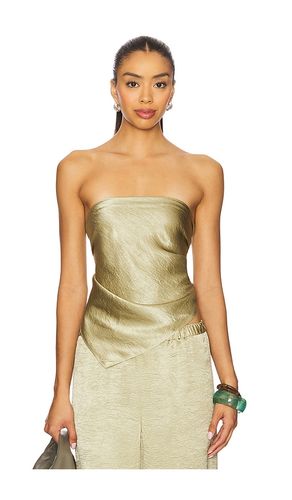 X revolve scarf top in color sage size all - Enza Costa - Modalova