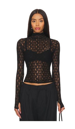 Lace Long Sleeve Turtleneck in . - size XL (also in L) - Enza Costa - Modalova