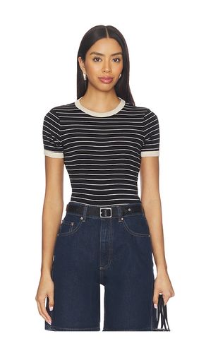 Cotton Stripe Classic Short Sleeve Tee in . Size M. Also in S - Enza Costa - Modalova