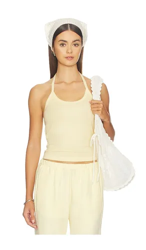 Cotton Rib Halter in . Size L. Also in M, S, XS - Enza Costa - Modalova