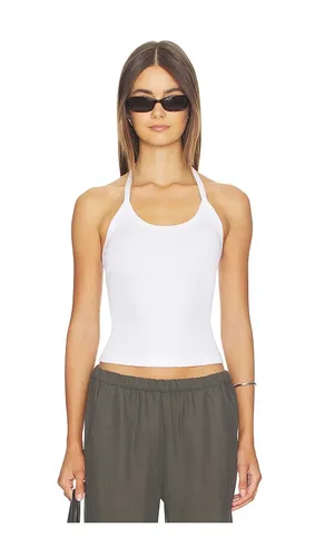 Cotton Rib Halter in . - size L (also in M, S) - Enza Costa - Modalova