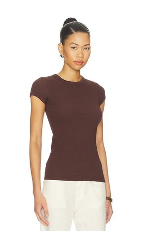 RIPPSTRICK-PULLOVER MIT KURZEN ÄRMELN UND STRUKTUR in . Größe L. Also in M, S, XS - Enza Costa - Modalova