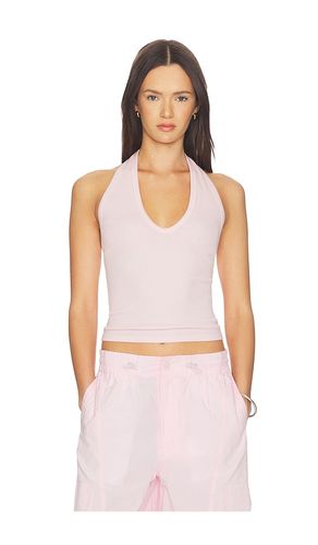 Cotton Rib U Halter in . Size M. Also in XL - Enza Costa - Modalova
