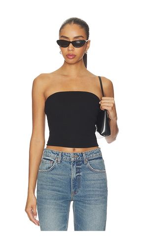 Cotton Rib Bandeau Top in . - size L (also in M, S, XS) - Enza Costa - Modalova