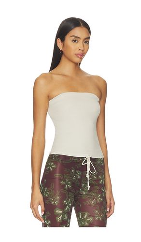 Cotton Rib Bandeau Top in . Size S. Also in XS - Enza Costa - Modalova