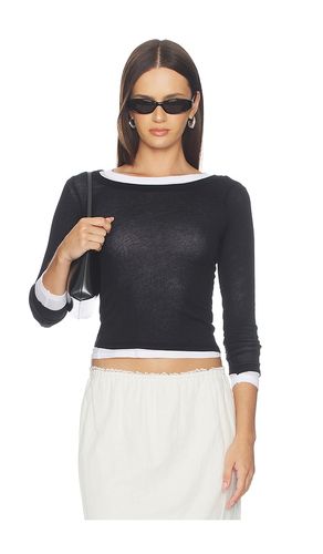 Tissue Jersey Layered Longsleeve in . - size L (also in M, S, XS) - Enza Costa - Modalova