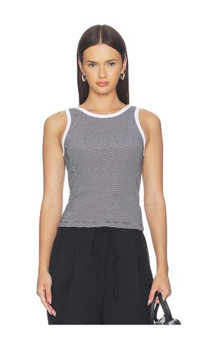Cotton Mini Stripe Tank in & . Size M. Also in S - Enza Costa - Modalova