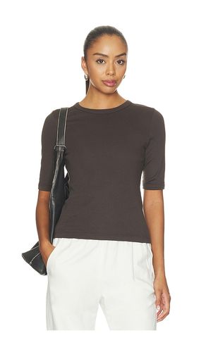 Supima Cotton New Classic Half Sleeve Tee in . Taglia M. Also in S, XS - Enza Costa - Modalova