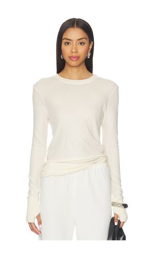 Cashmere Easy Cuffed Crew Top in . Taglia S. Also in XS - Enza Costa - Modalova