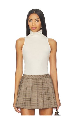 Cashmere Halter Turtleneck Top in Neutral. - size L (also in M) - Enza Costa - Modalova