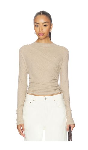 Jersey Long Sleeve Crew Top in . Size S. Also in M - Enza Costa - Modalova