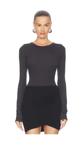 Silk Rib Essential Crew in . Size L. Also in M, S, XL, XS - Enza Costa - Modalova