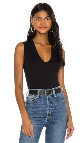 Supima Sleeveless U Tank in . Size M, S, XL - Enza Costa - Modalova