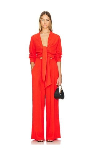 Forty Flowy Jumpsuit in Red. - size 32 (also in 34, 38) - Essentiel Antwerp - Modalova