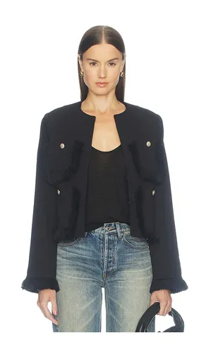 Kinetic Fringed Jacket in . - size 32 (also in 34, 36, 38, 40, 42, 44) - Essentiel Antwerp - Modalova