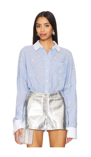 Helight Boxy Shirt in Baby Blue. - size L (also in M, S, XS) - Essentiel Antwerp - Modalova