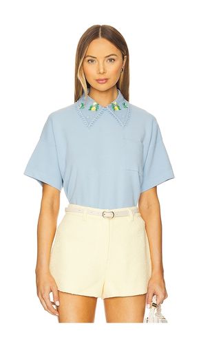 Hideal Polo in Baby Blue. - size L (also in S, XL, XS) - Essentiel Antwerp - Modalova