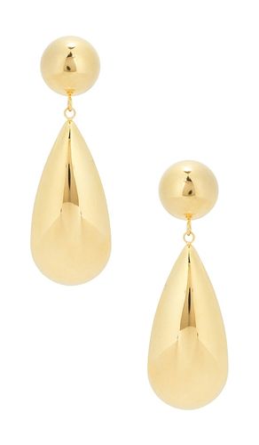 Pendientes largos ball en color oro metálico talla all - Epifene - Modalova