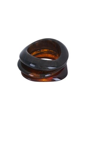 Epifene Bangles Set Of 3 in Brown - Epifene - Modalova