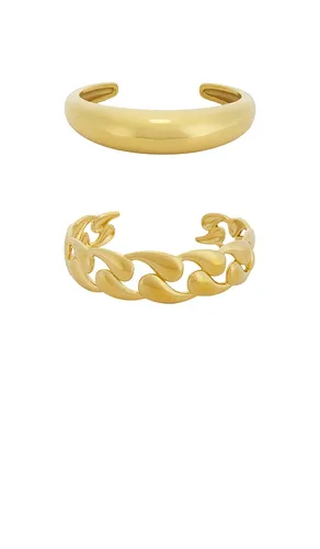 Set de 2 brazaletes para el brazo. en color oro metálico talla all - Epifene - Modalova