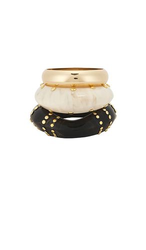 Studded Bangles Set Of 3 in - Epifene - Modalova