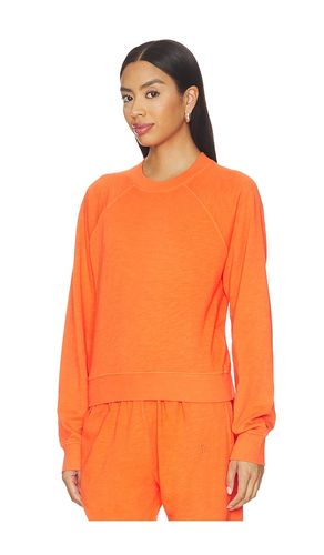 Shrunken Raglan Sweatshirt in Orange. - size S (also in XL, XS) - Eterne - Modalova