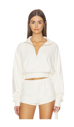 Cropped Half-zip Sweatshirt in . Size M. Also in S, XL, XS - Eterne - Modalova