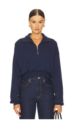 Cropped Half Zip Sweatshirt in . - size M (also in S) - Eterne - Modalova