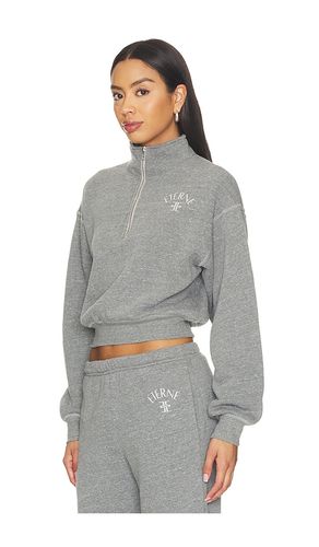 Tri-blend Fleece Cropped Half-zip Sweatshirt in . Größe L. Also in M, S, XL, XS - Eterne - Modalova