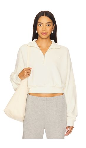 Cropped Half Zip Sweatshirt in . - size L (also in M) - Eterne - Modalova