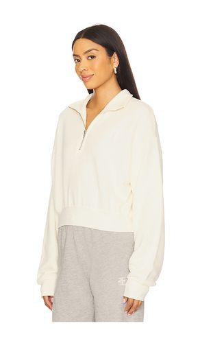 Cropped Half Zip Sweatshirt in . Size L. Also in M, S - Eterne - Modalova