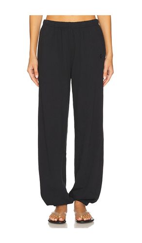 Boyfriend Lightweight French Terry Pocket Sweatpant in Black. - size M (also in S, XL, XS) - Eterne - Modalova