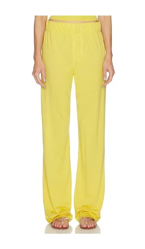 Butter Lounge Pant in Mustard. - size XS (also in M, L) - Eterne - Modalova