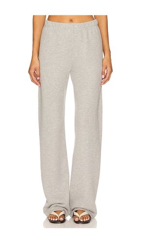 Straight Leg Sweatpant in Light Grey. - size L (also in M, S, XL, XS) - Eterne - Modalova