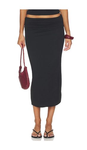 Elsa Soft Jersey Midi Skirt in . Größe M. Also in S - Eterne - Modalova