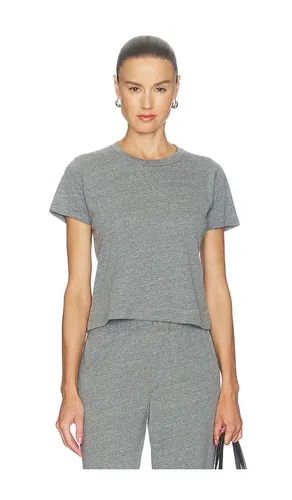 Tri-blend Jersey Short Sleeve Boxy Tee in Grey. - size L (also in M, S, XL, XS) - Eterne - Modalova