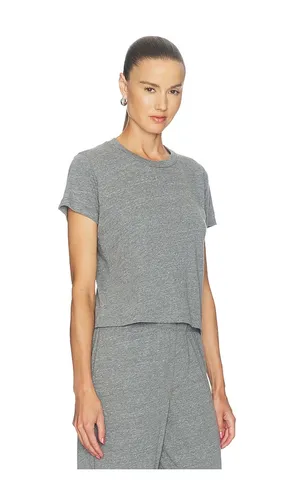 Tri-blend Jersey Short Sleeve Boxy Tee in Grey. - size L (also in M, S, XL, XS) - Eterne - Modalova